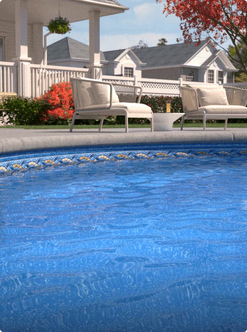 Stylish Vinyl Liner Inground Pool Patterns
